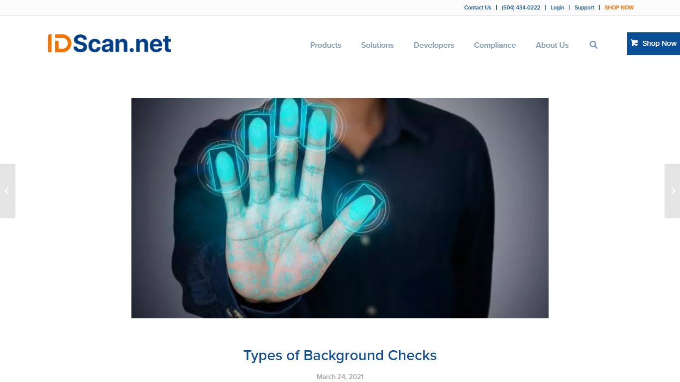 Fingerprint Background Check vs Regular Background Check - IDScan.net