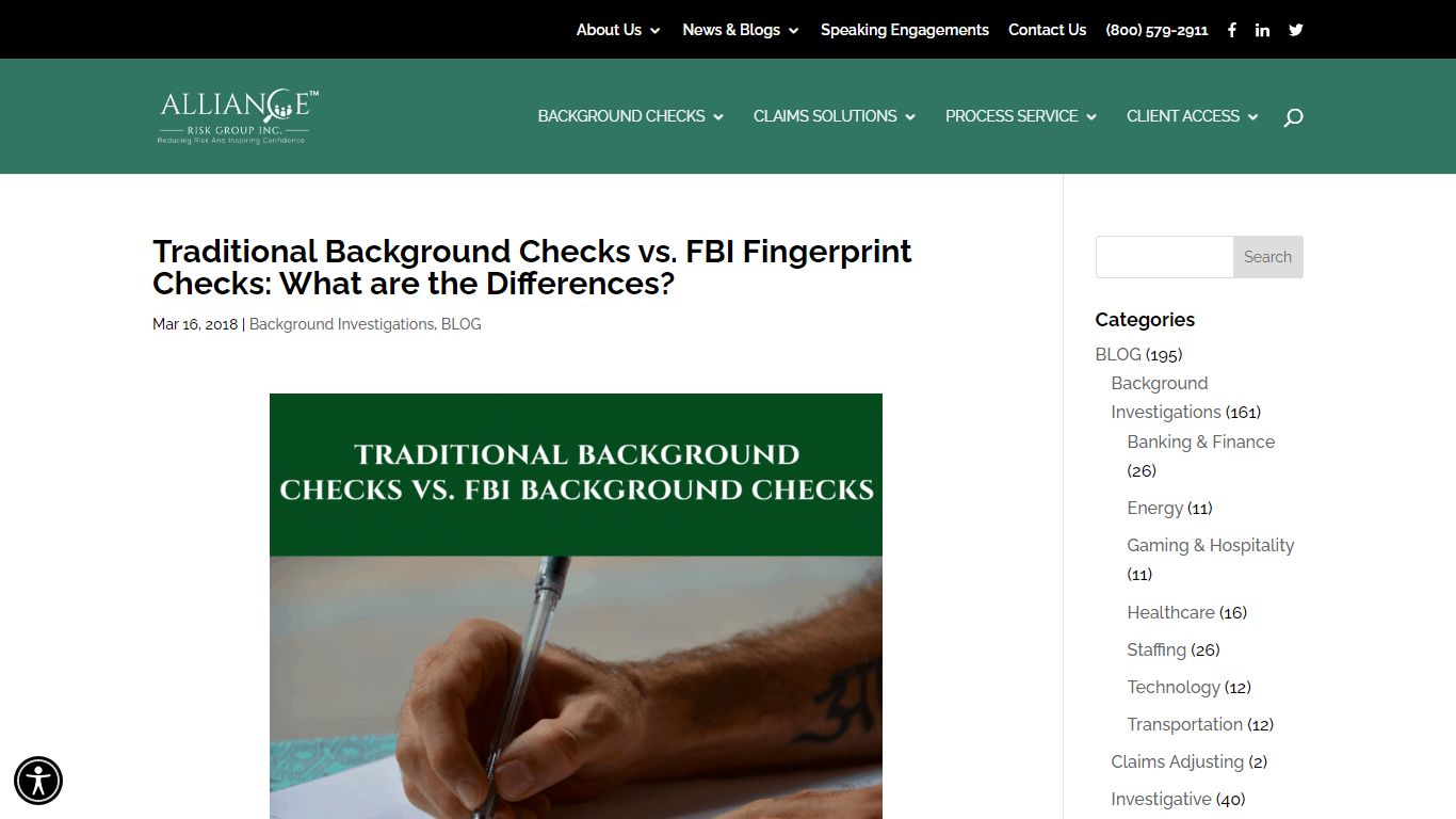 Traditional Background Checks vs. FBI Fingerprint Checks: What are the ...